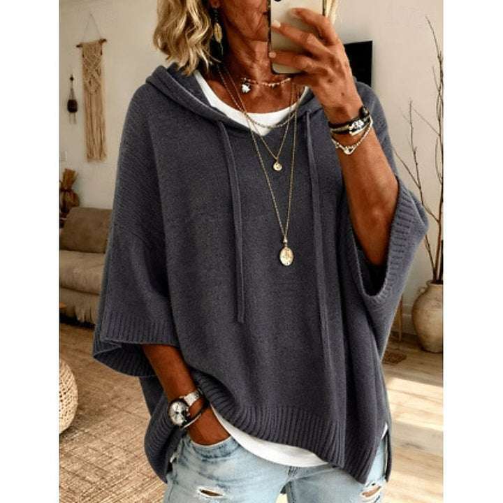 Daisy | Hooded Jumper with 3/4 Sleeves