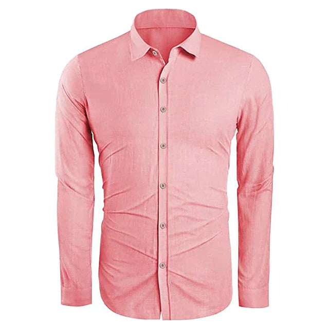 Men's Cotton-Linen Shirt