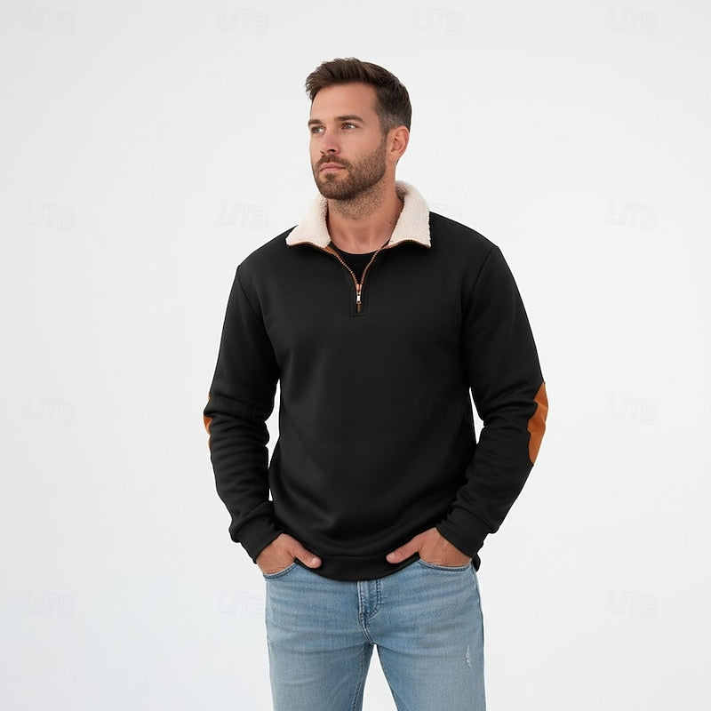 Clive | Soft Quarter-Zip Pullover