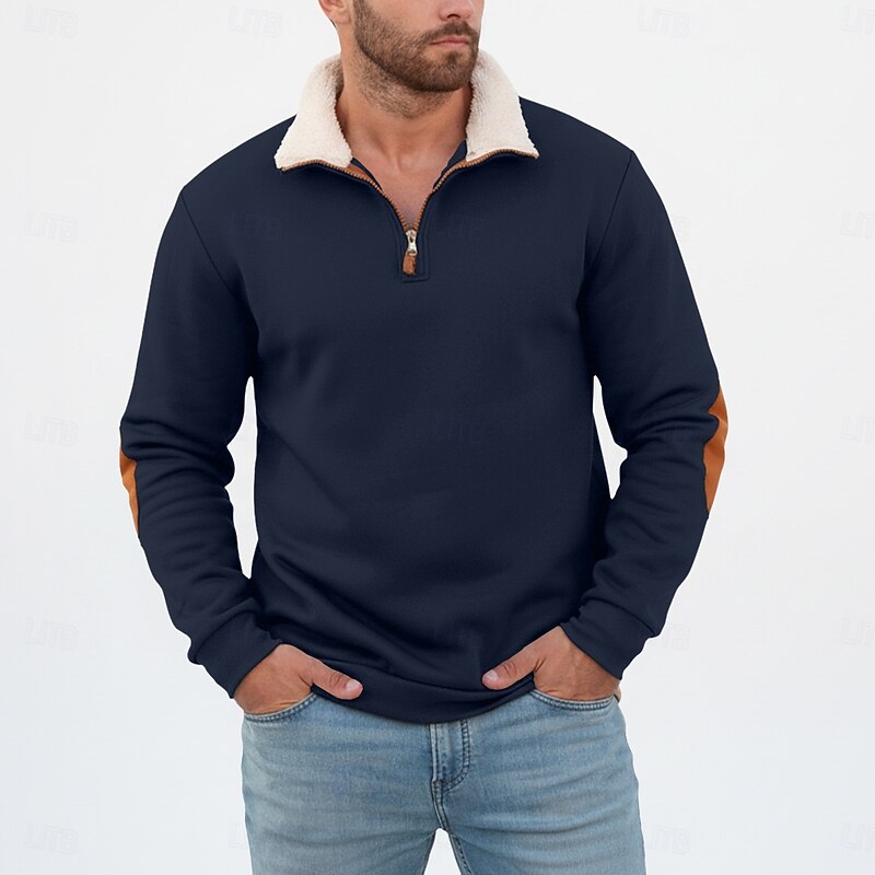 Clive | Soft Quarter-Zip Pullover