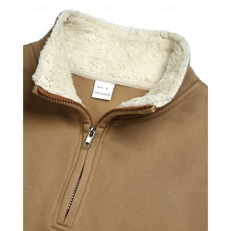 Clive | Soft Quarter-Zip Pullover