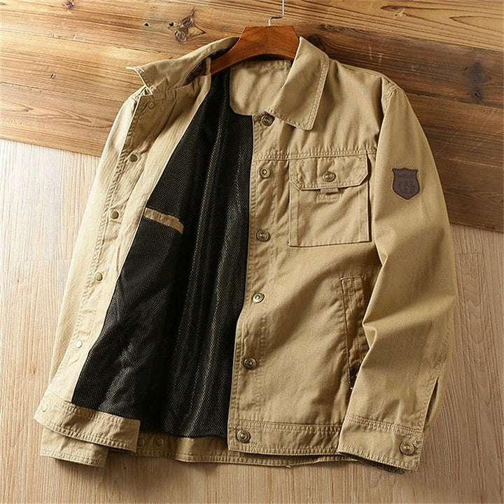 Gregor | Lightweight Utility Jacket with Lapel Collar