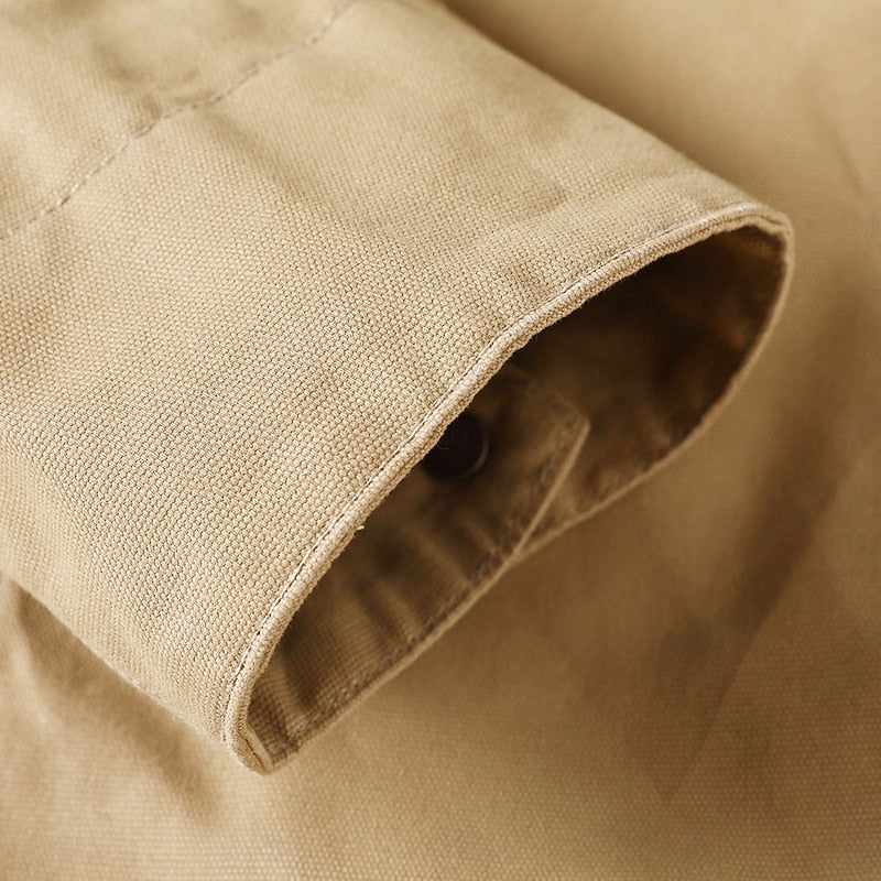 Elliot | Utility Zip Jacket with Shirt Collar