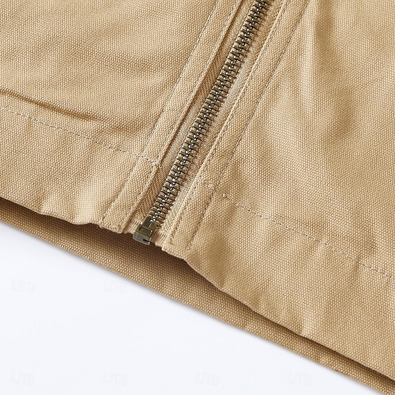 Elliot | Utility Zip Jacket with Shirt Collar